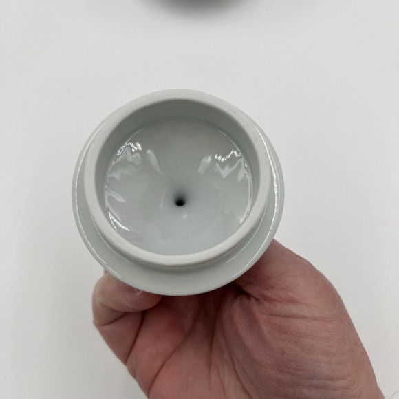 Crown Ming Fine China Sugar Bowl with Lid Silver Trim Floral Pattern - Picture 7 of 10